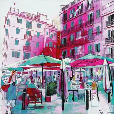 Original Realism Architecture Mixed Media by Ira Tsantekidou