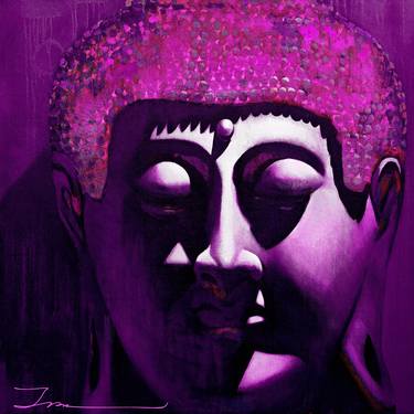 Buddha Dream 3, version 4, overpainted print thumb