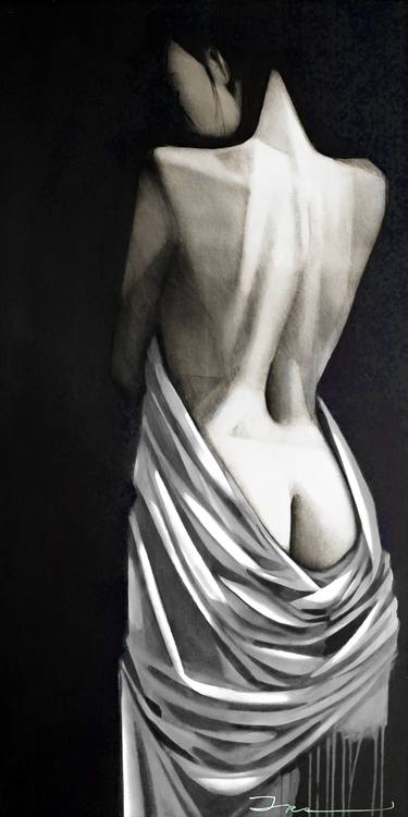 Print of Art Deco Erotic Mixed Media by Ira Tsantekidou