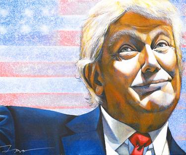 Donald Trump - The Turning Point, 45x54 INCH - Limited Edition of 100 thumb