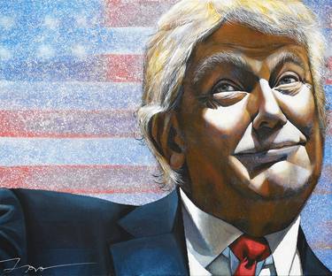 Donald Trump - The Turning Point, 40x48 inch - Limited Edition of 50 thumb