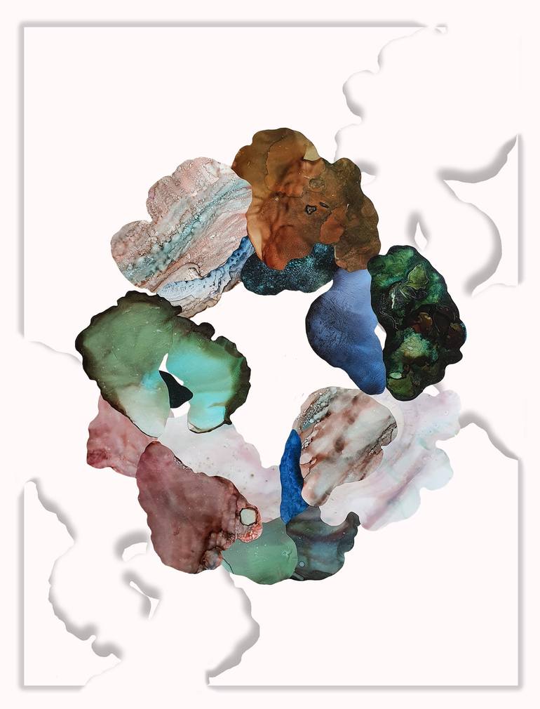 Original Abstract Expressionism Abstract Paintings by Ariadna Dane