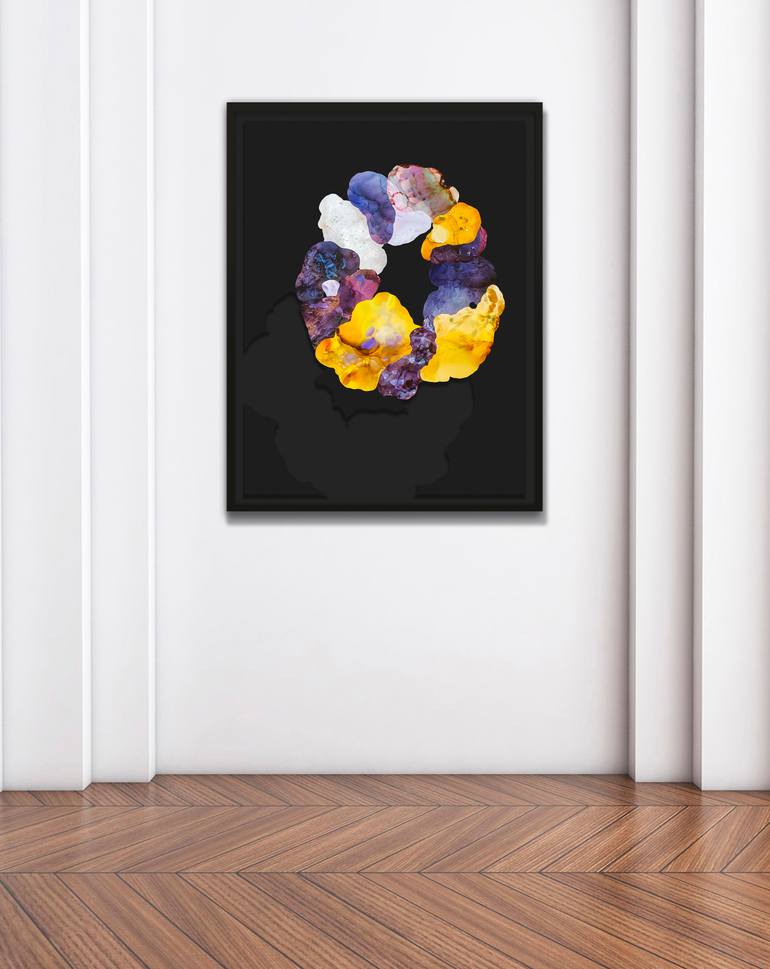 Original Abstract Expressionism Abstract Painting by Ariadna Dane