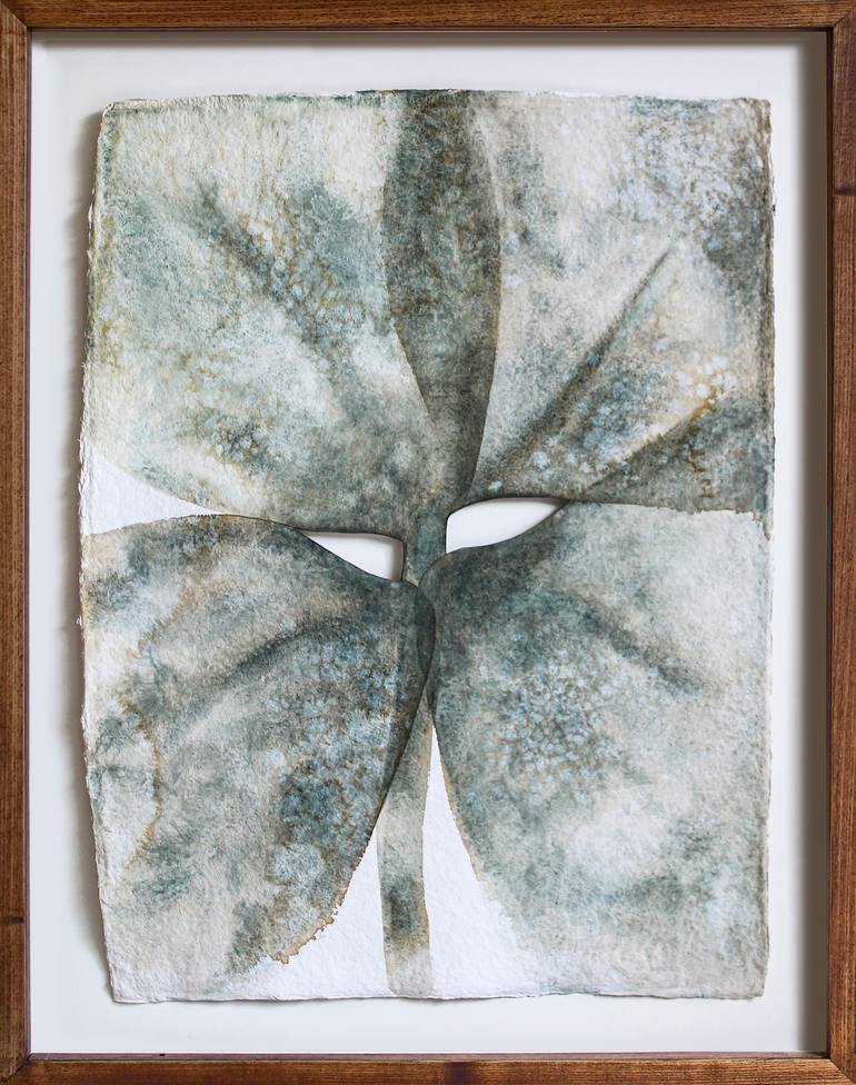 Original Abstract Botanic Painting by Ariadna Dane