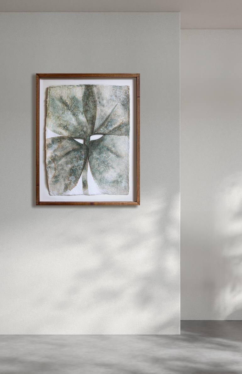 Original Abstract Botanic Painting by Ariadna Dane