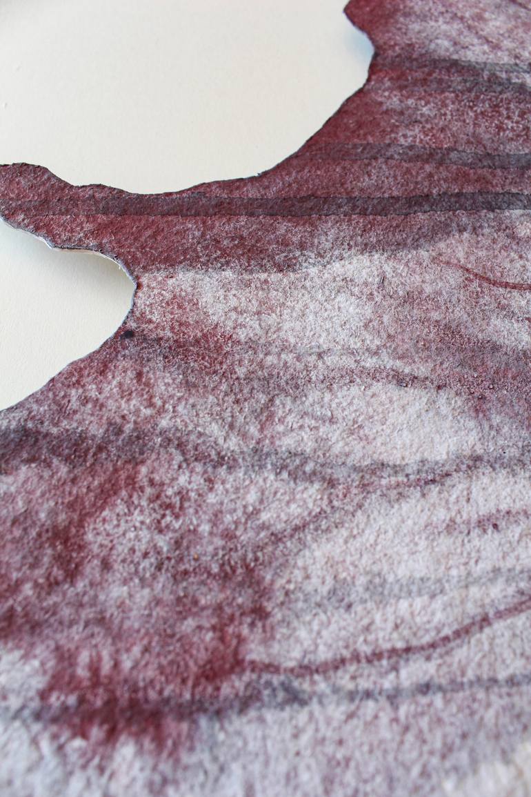 Original Abstract Botanic Painting by Ariadna Dane