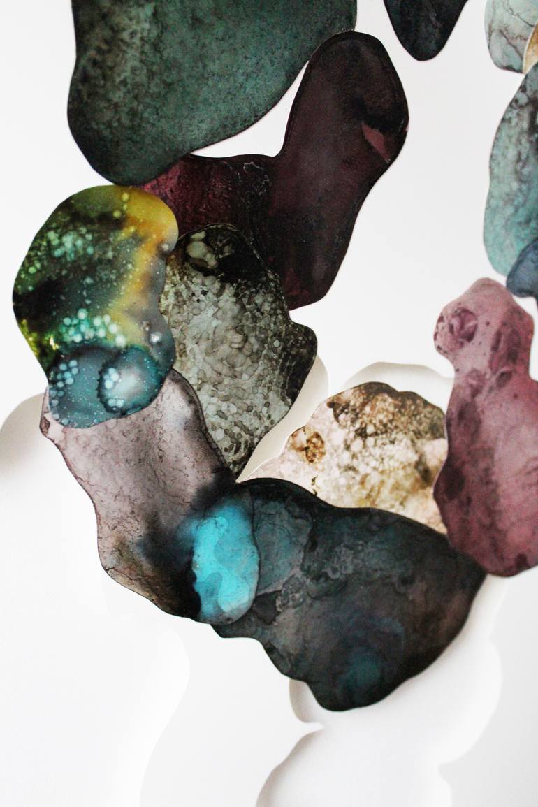 Original Abstract Nature Collage by Ariadna Dane