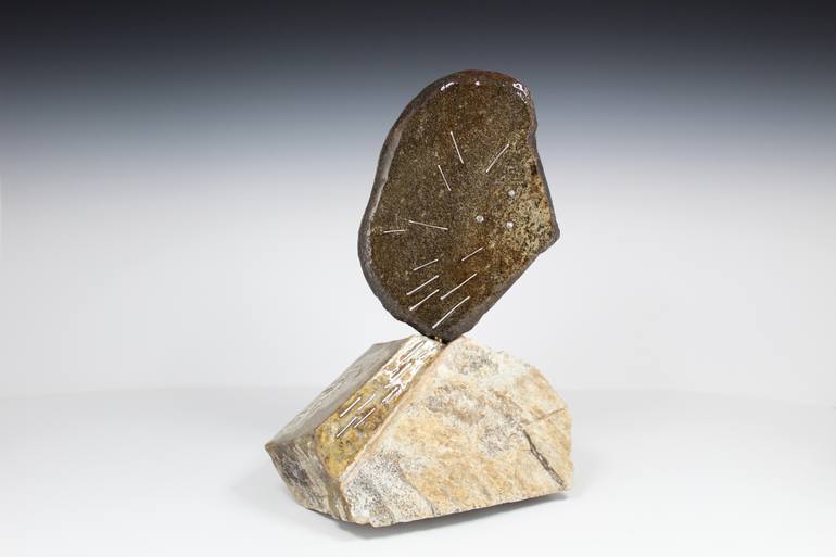 Original Abstract Expressionism Nature Sculpture by Yanina Salerno
