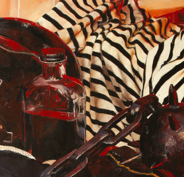 Original Art Nouveau Still Life Painting by Sien-Sébastien Bouchard