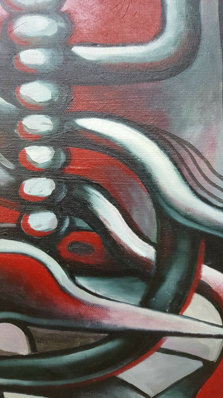 Original Cubism Other Painting by Sien-Sébastien Bouchard