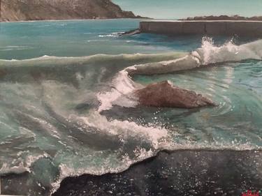 Original Seascape Paintings by Alberto Perini Sea
