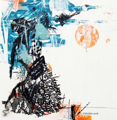 Print of Abstract Expressionism Abstract Collage by Elo Bibie