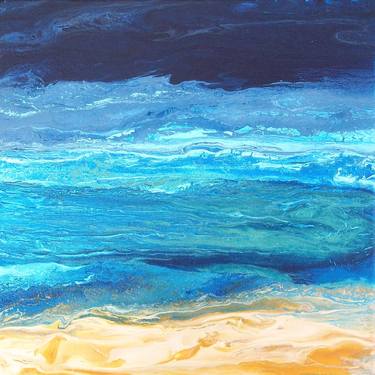 Original Abstract Seascape Paintings by Yvette Zoffani