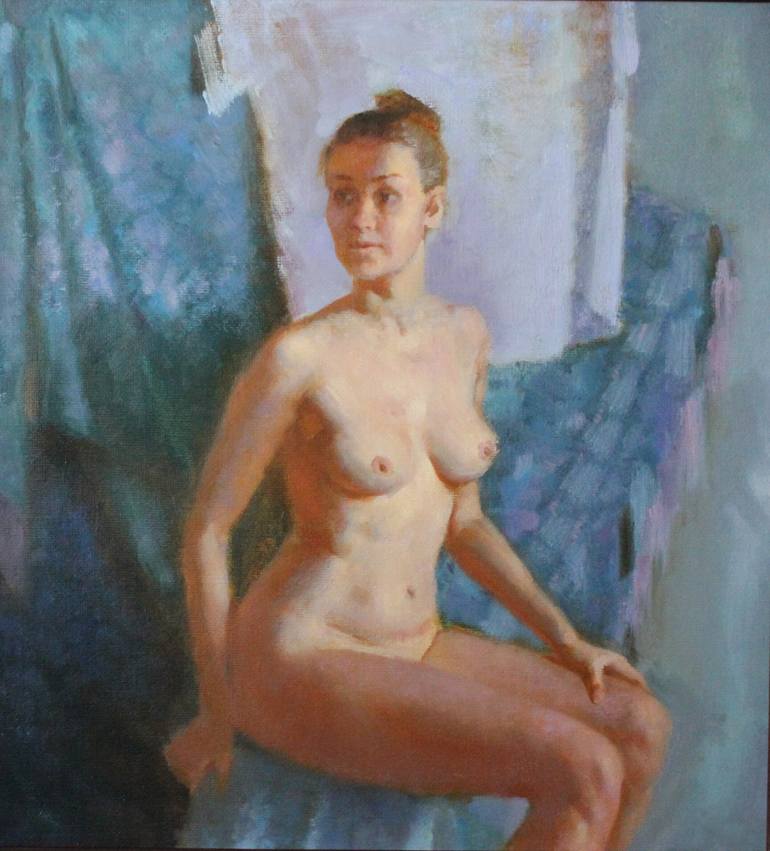 Original Nude Painting by Yana Ros
