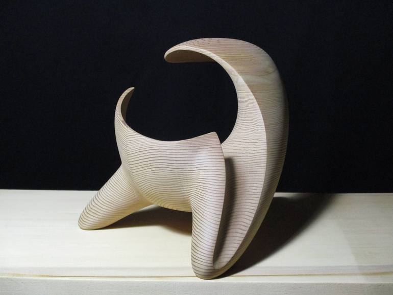 Original Abstract Expressionism Abstract Sculpture by Mike Sasaki