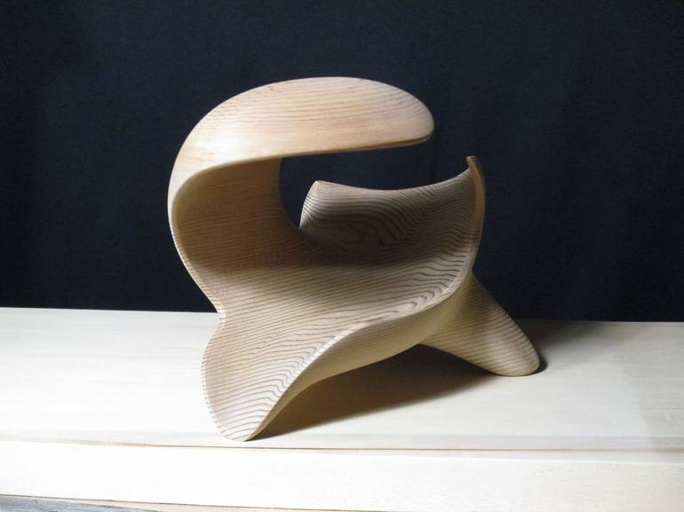 Original Abstract Expressionism Abstract Sculpture by Mike Sasaki
