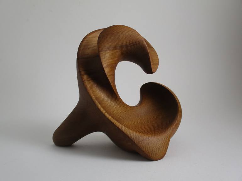 Original Abstract Sculpture by Mike Sasaki