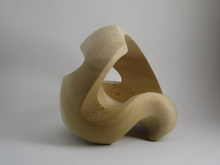 Original Abstract Sculpture by Mike Sasaki