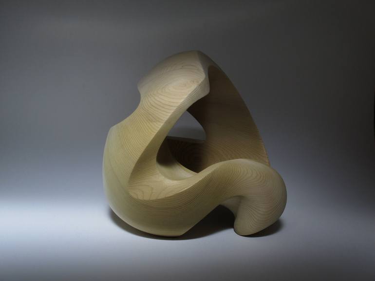 Original Abstract Sculpture by Mike Sasaki