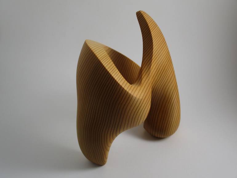 Original Abstract Sculpture by Mike Sasaki