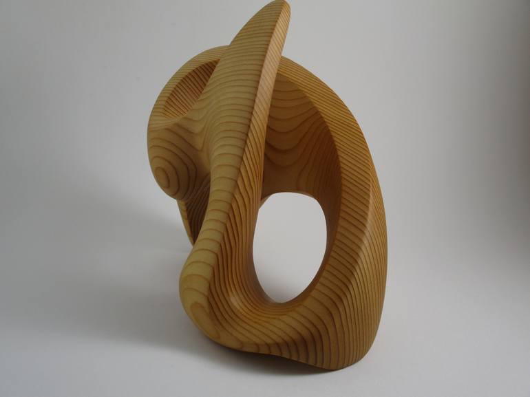 Original Abstract Sculpture by Mike Sasaki