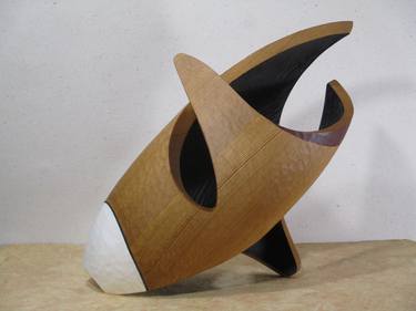 Original Abstract Sculpture by Mike Sasaki