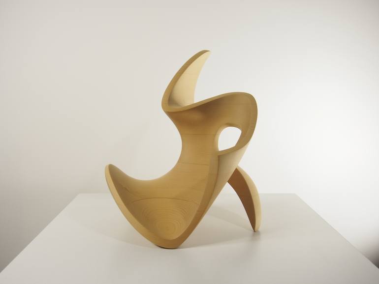 Original Abstract Expressionism Abstract Sculpture by Mike Sasaki