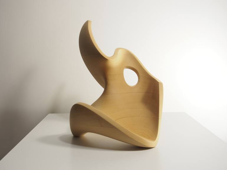 Original Abstract Expressionism Abstract Sculpture by Mike Sasaki