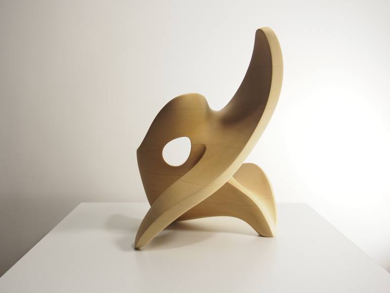 Original Abstract Expressionism Abstract Sculpture by Mike Sasaki