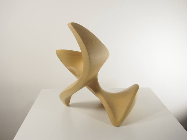 Original Abstract Expressionism Abstract Sculpture by Mike Sasaki