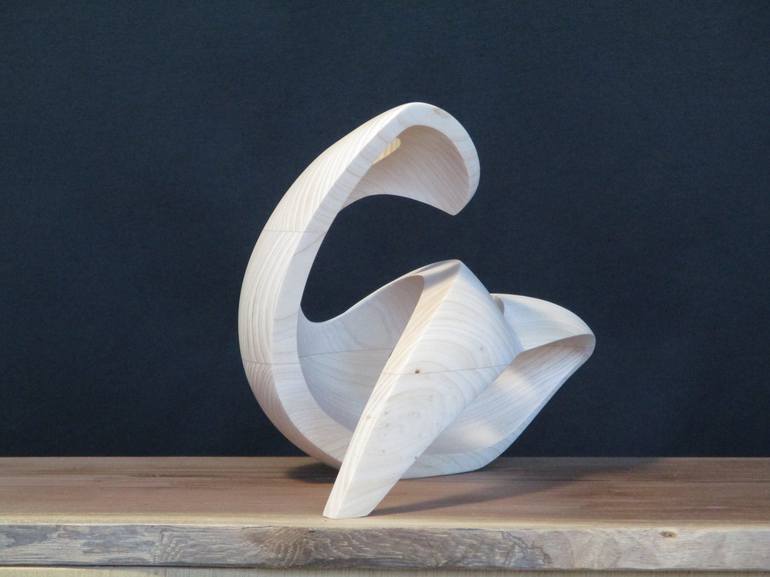 Original Abstract Sculpture by Mike Sasaki