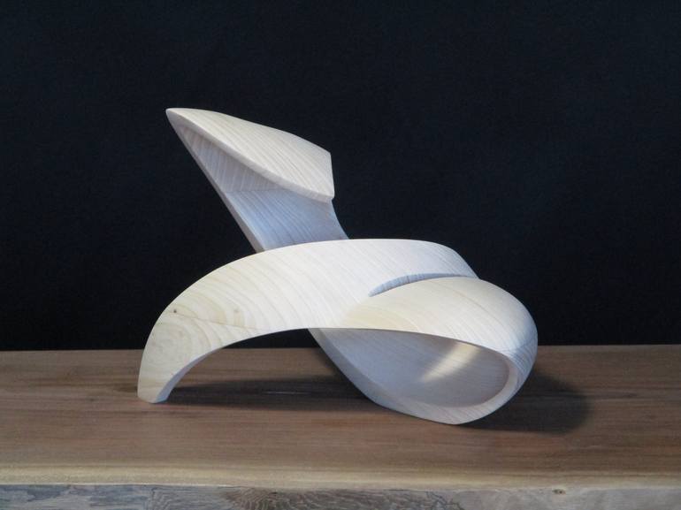 Original Abstract Sculpture by Mike Sasaki