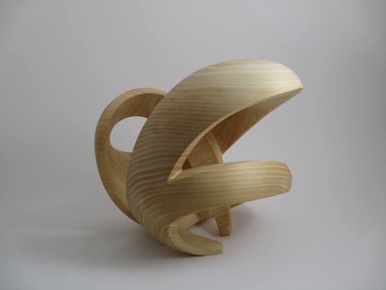 Original Contemporary Abstract Sculpture by Mike Sasaki