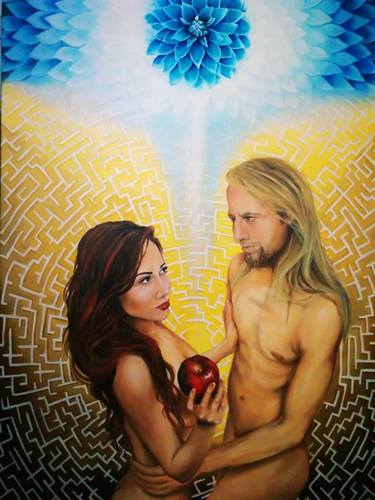 Adam and Eve in the labyrinth thumb