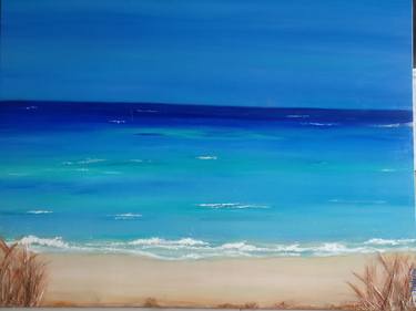 Print of Expressionism Beach Paintings by Priti Desai