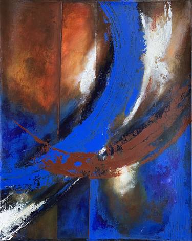 Original Abstract Expressionism Abstract Paintings by Priti Desai