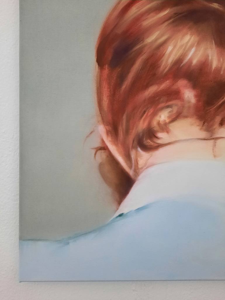 Original Figurative People Painting by Gudrun Eleonore Siegmund
