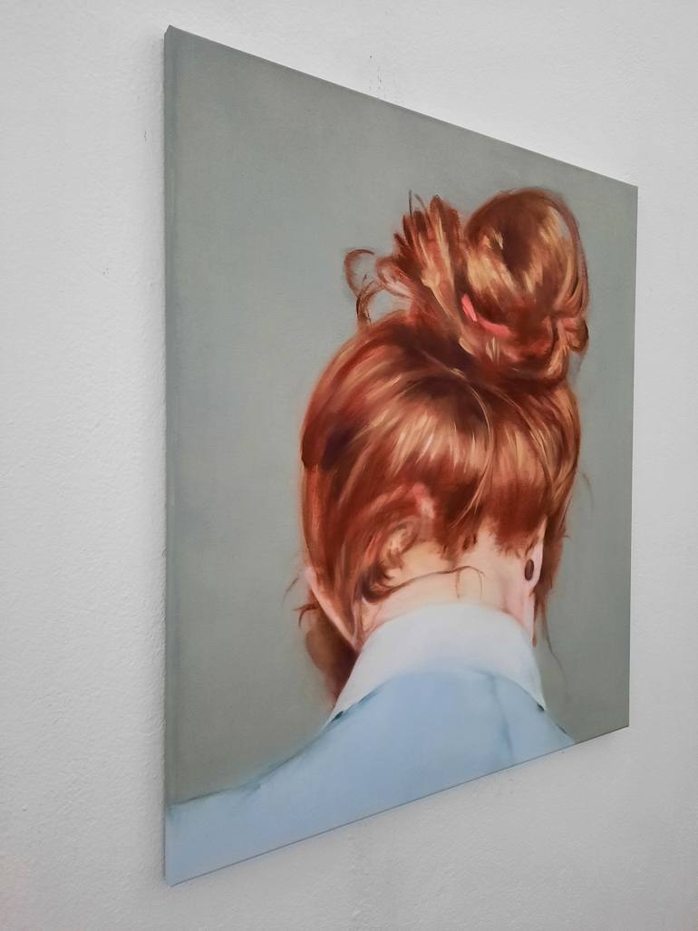 Original Figurative People Painting by Gudrun Eleonore Siegmund