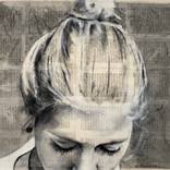 Young woman sch/w by Gudrun Eleonore Siegmund