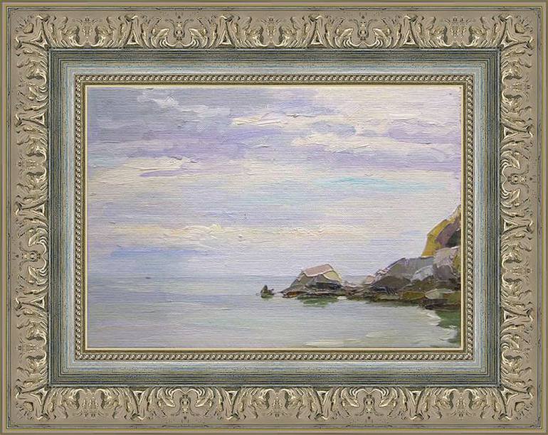 Original Impressionism Landscape Painting by Andrei Markin