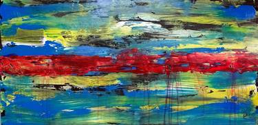 Original Abstract Expressionism Abstract Paintings by CONRAD BLOEMERS