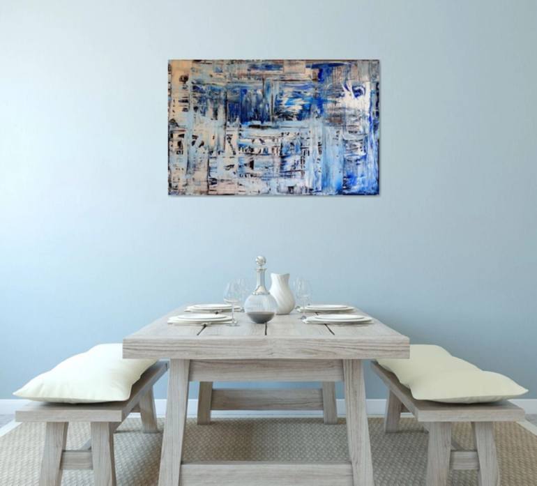 Original Abstract Expressionism Abstract Painting by C B