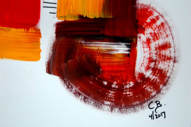 Original Abstract Expressionism Abstract Painting by C B