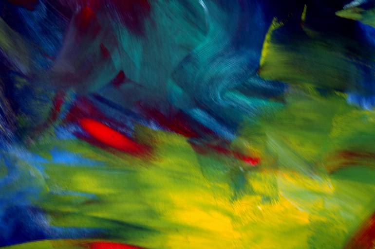 Original Abstract Expressionism Abstract Painting by C B
