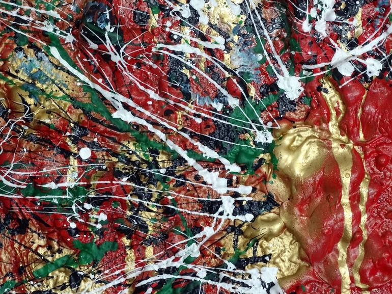 Original Abstract Painting by CONRAD BLOEMERS