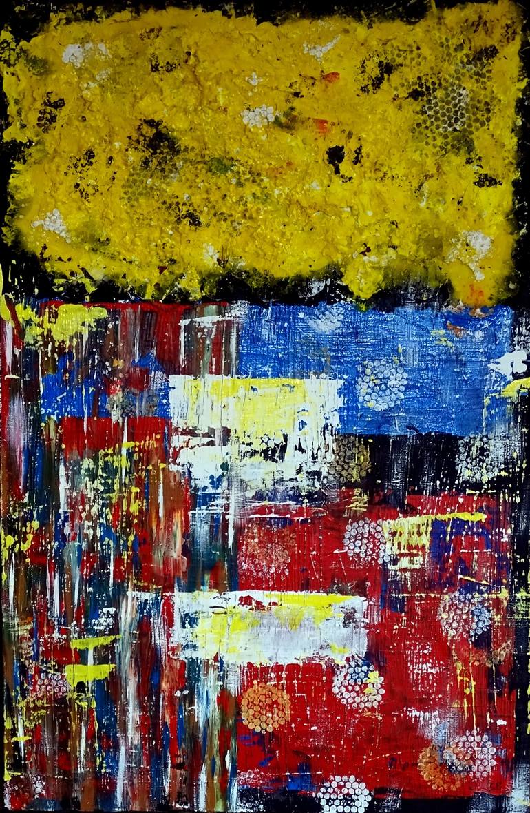 Print of Abstract Expressionism Abstract Paintings by Conrad Bloemers