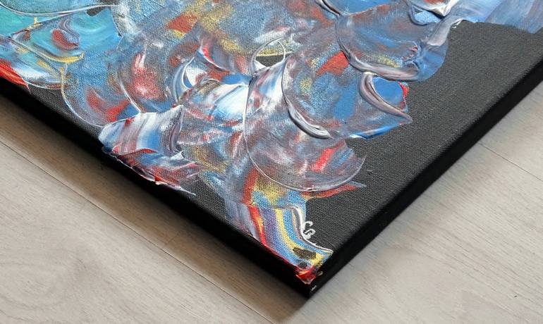 Original Abstract Expressionism Performing Arts Painting by C B