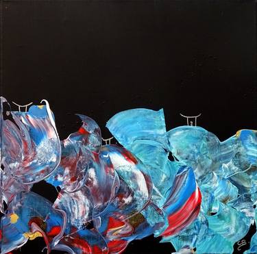 Original Abstract Expressionism Paintings by CONRAD BLOEMERS