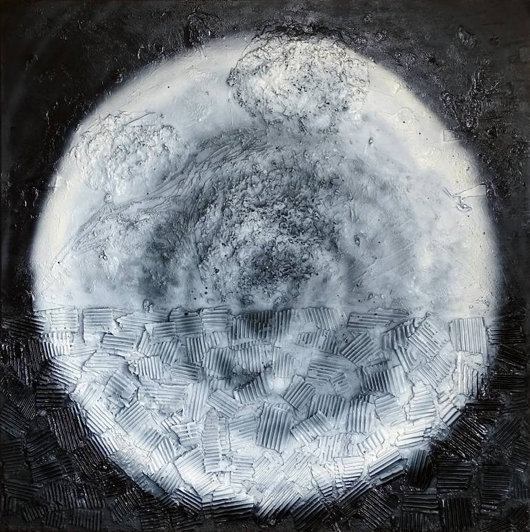 Original Abstract Painting by C B | Abstract Expressionism Art on Canvas | Circle of life