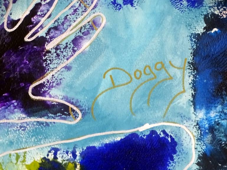 Original Abstract Expressionism Erotic Painting by C B